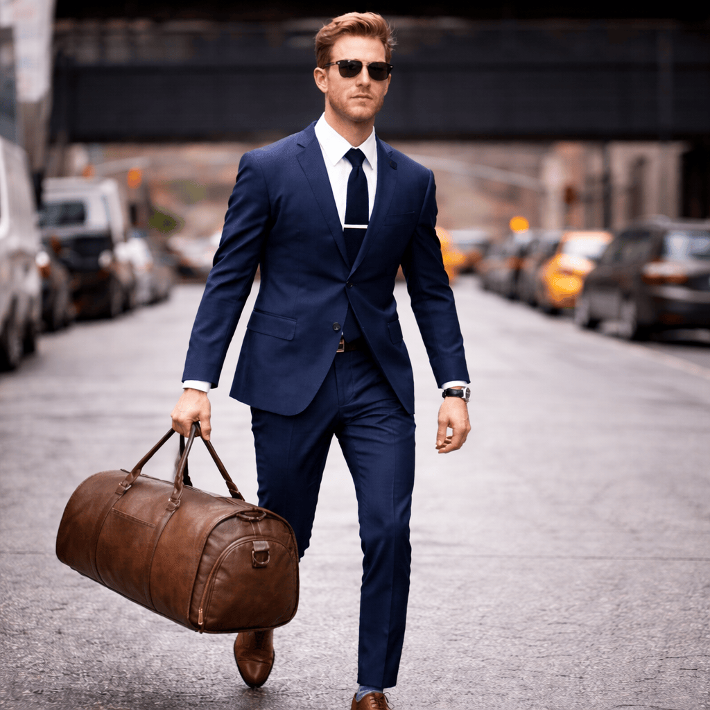 Sac de voyage business pour homme costume
