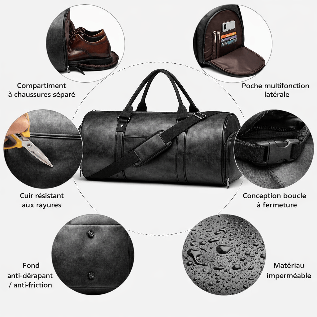 Sac de voyage business pour homme costume