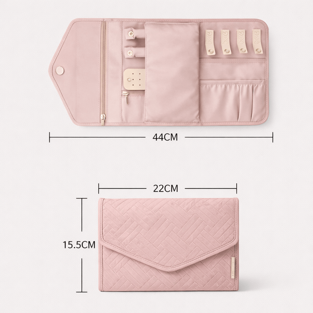 Sac de voyage pliable pour bijoux