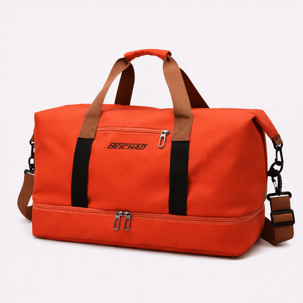 Sac de week-end 2-en-1  compartiment chaussures & sec-humide