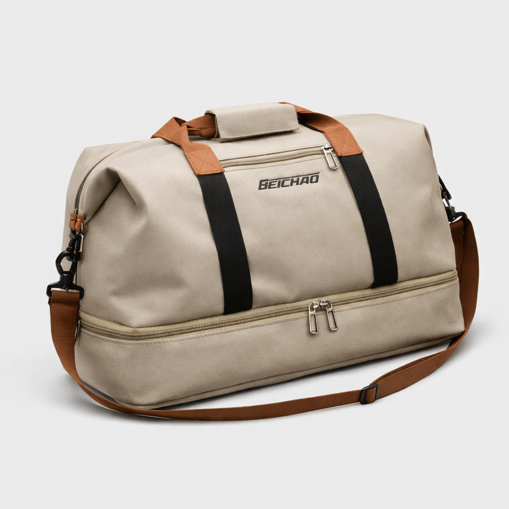 Sac de week-end 2-en-1  compartiment chaussures & sec-humide