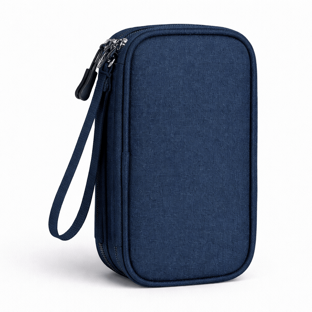 Sac étanche rangement électronique chargeur USB et accessoires