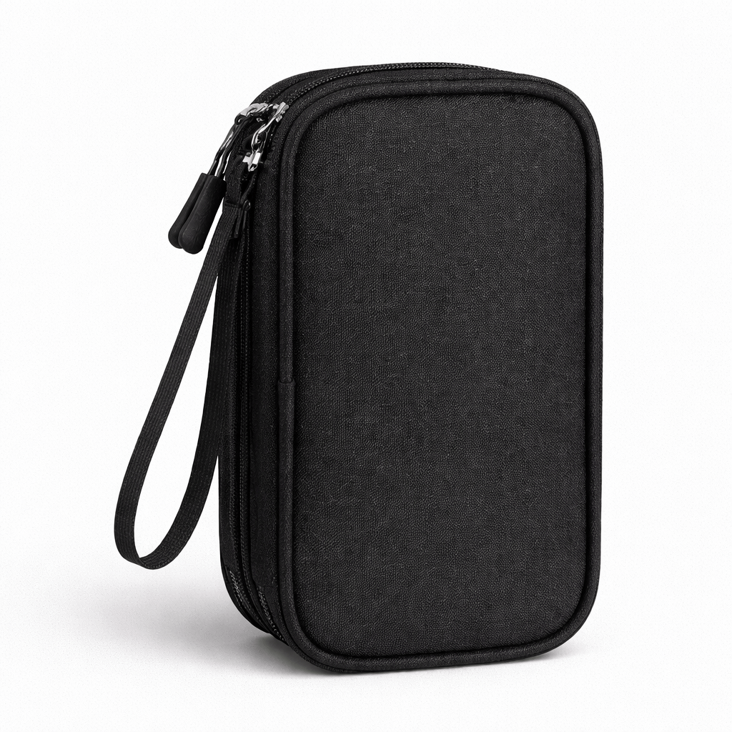 Sac étanche rangement électronique chargeur USB et accessoires