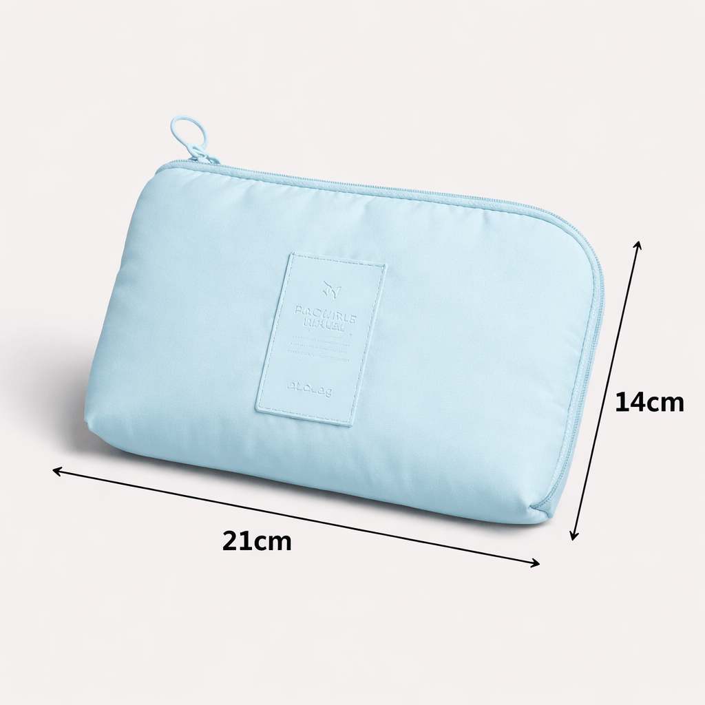 Sac organisateur câble étanche kit maquillage et gadgets mobiles