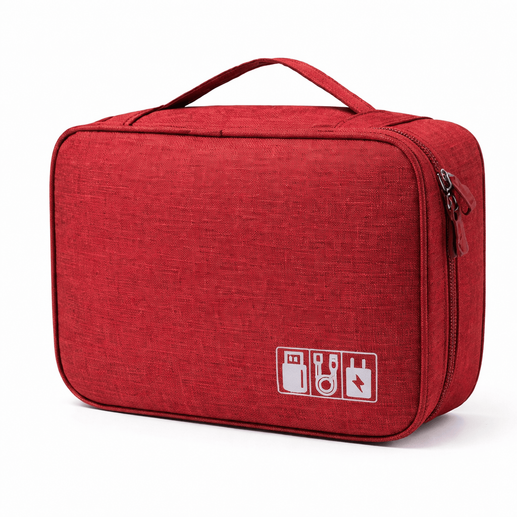 Sac organisateur câble portable étanche USB, casque, accessoires