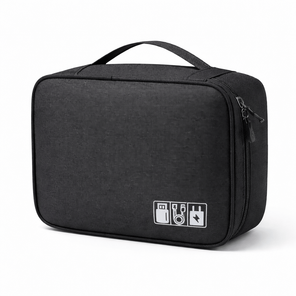Sac organisateur câble portable étanche USB, casque, accessoires