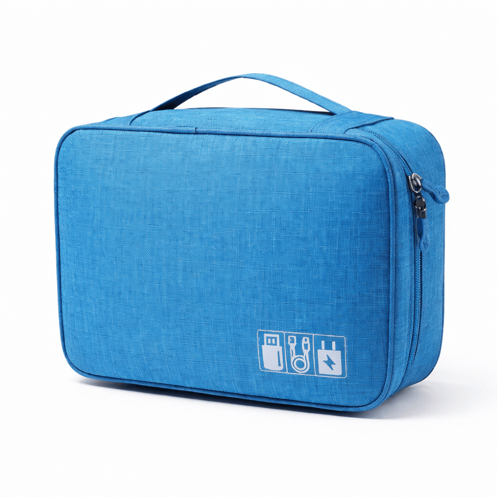 Sac organisateur câble portable étanche USB, casque, accessoires