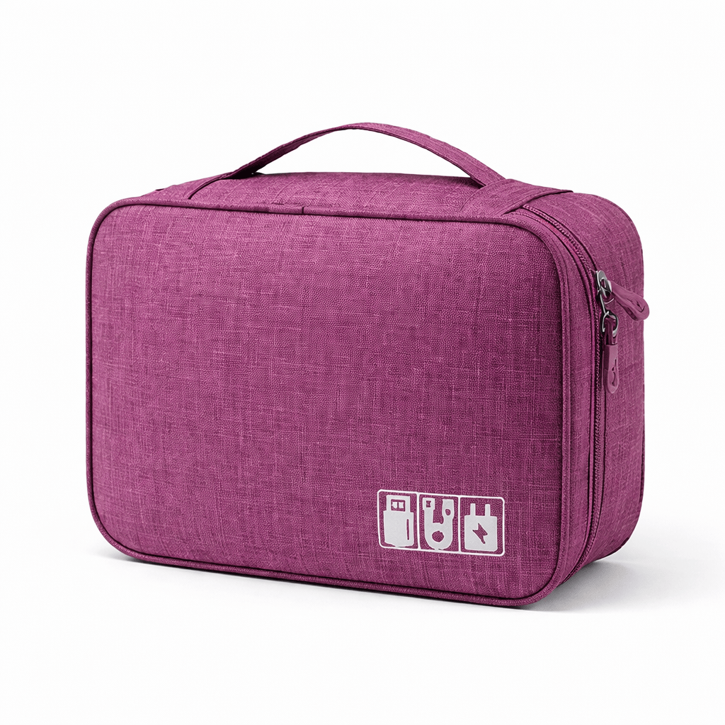 Sac organisateur câble portable étanche USB, casque, accessoires