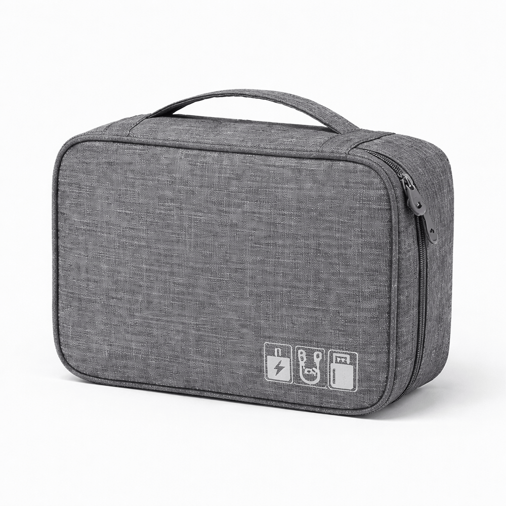 Sac organisateur câble portable étanche USB, casque, accessoires