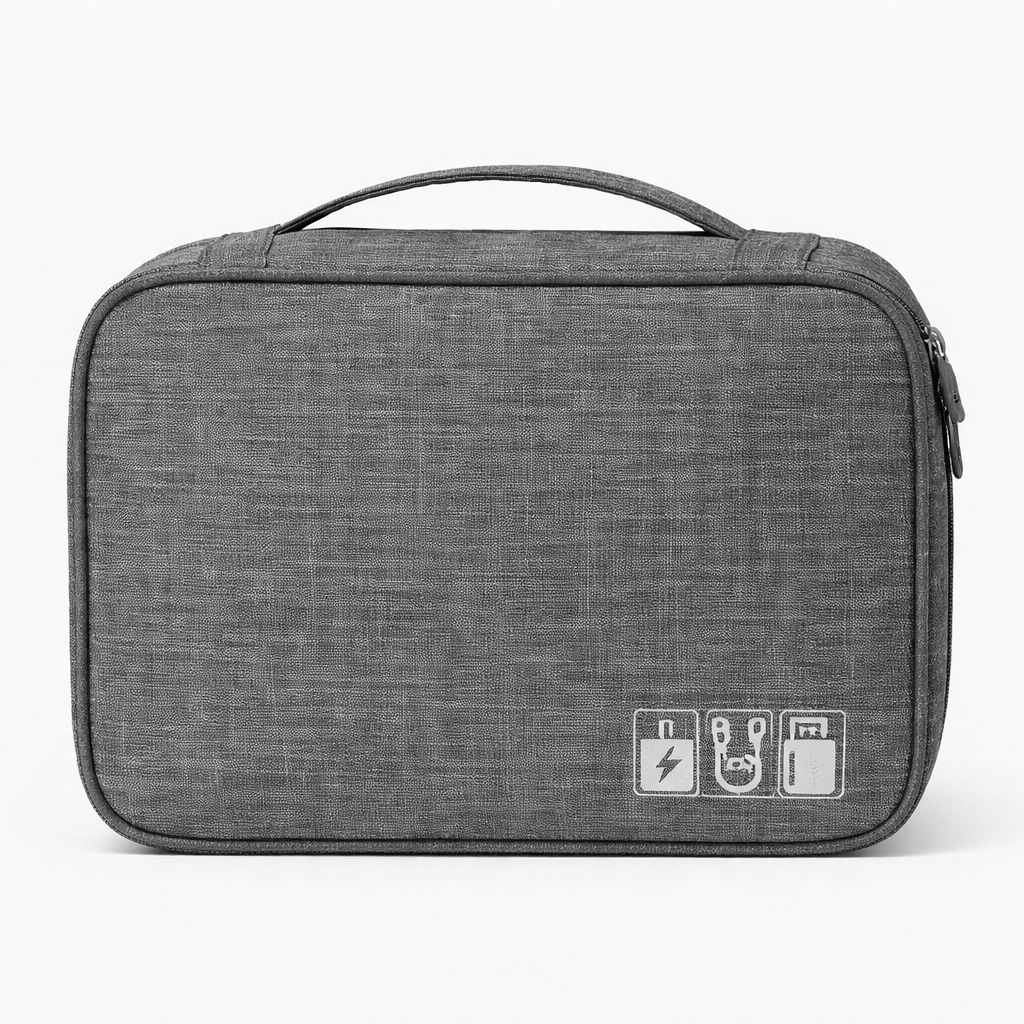 Sac organisateur câble portable étanche USB, casque, accessoires
