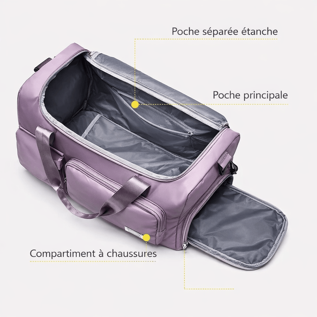 Sac polochon chic pour week-end