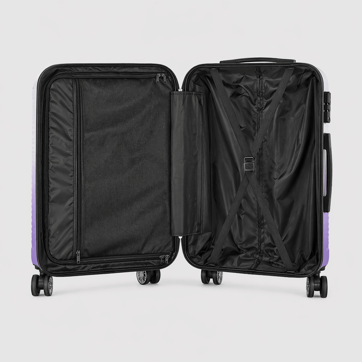 Set 3 valises colorées