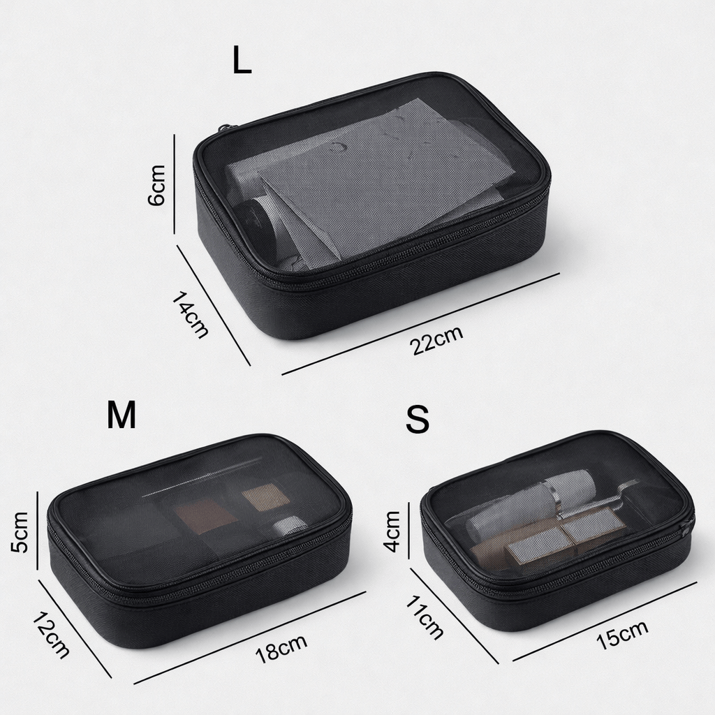 Trousse de maquillage compact pour sac à main