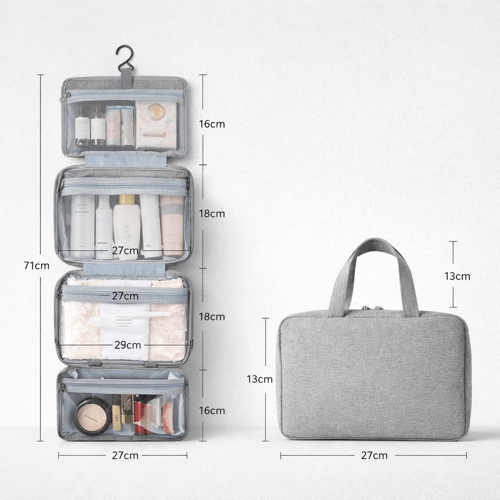 Trousse de toilette à suspendre chic