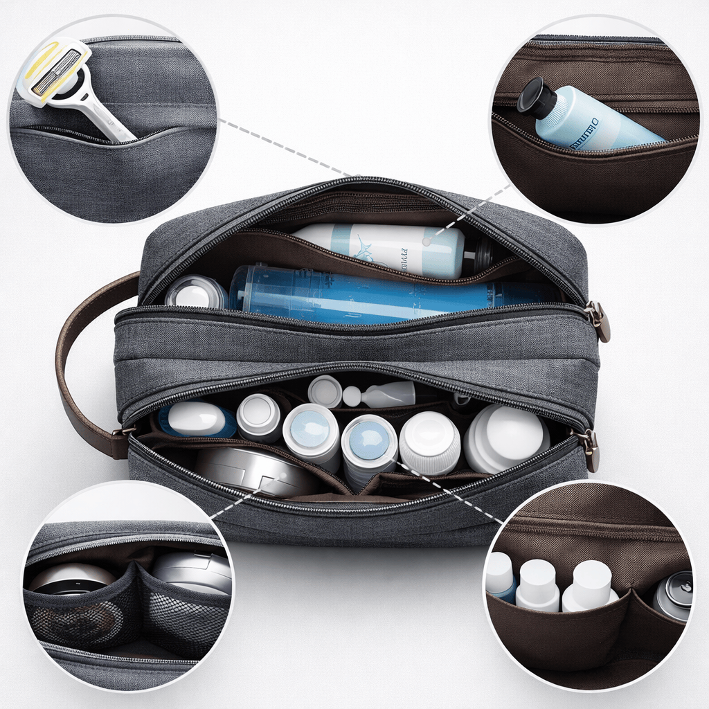 Trousse de toilette moderne pour homme