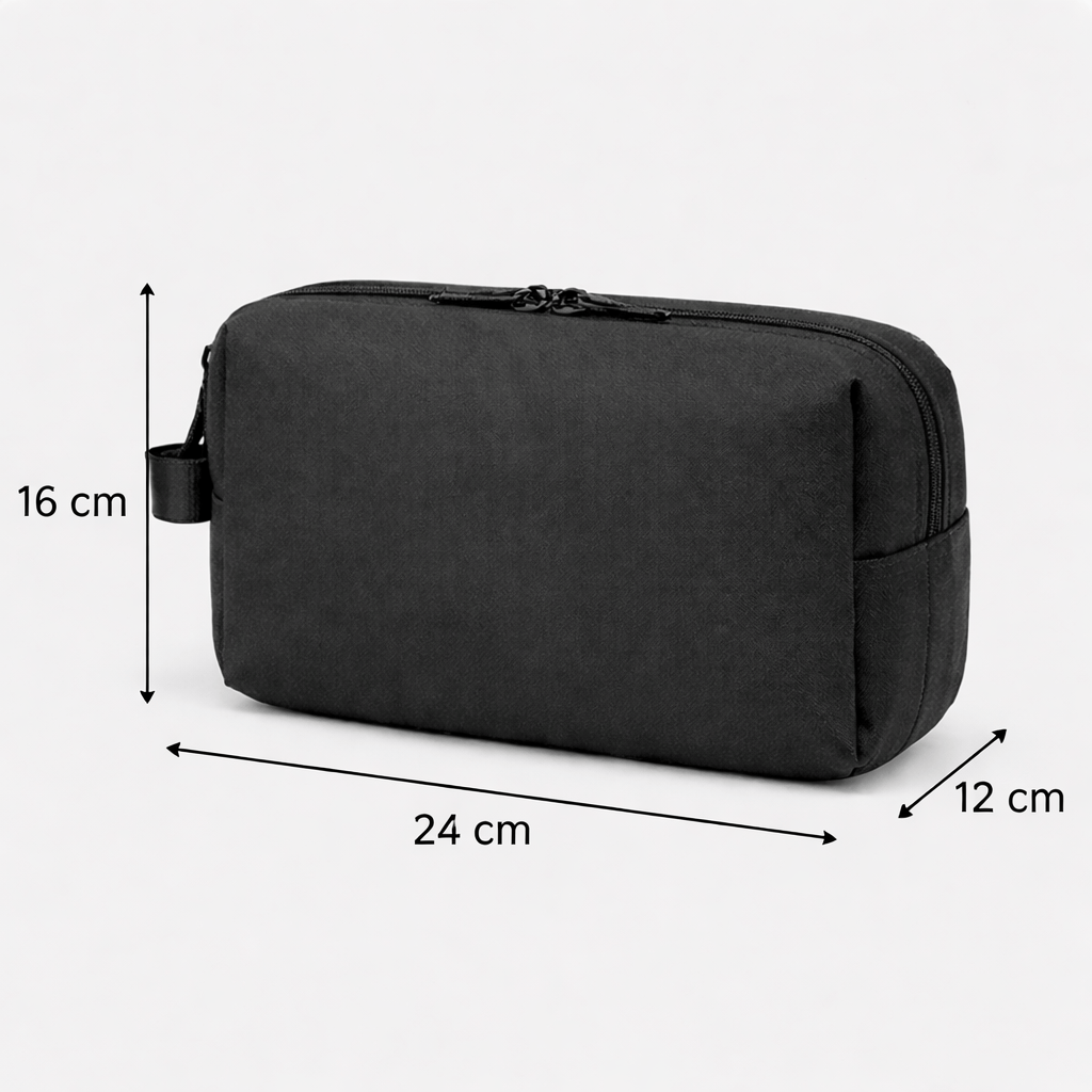 Trousse de toilette ouverture à 180°