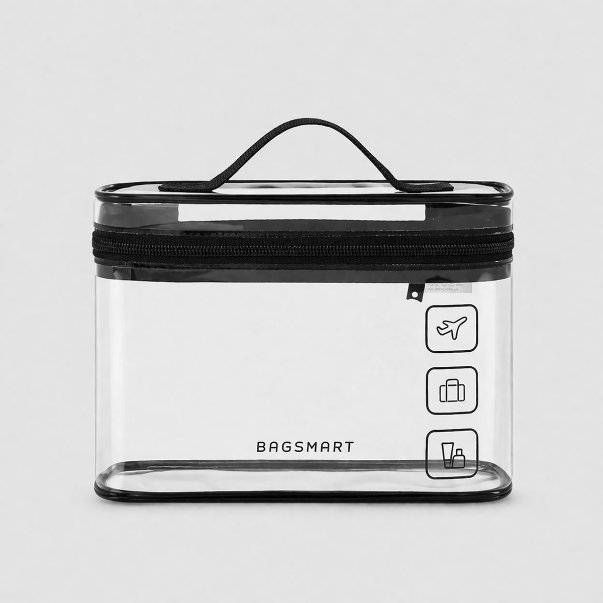 Trousse de toilette transparente pour avion