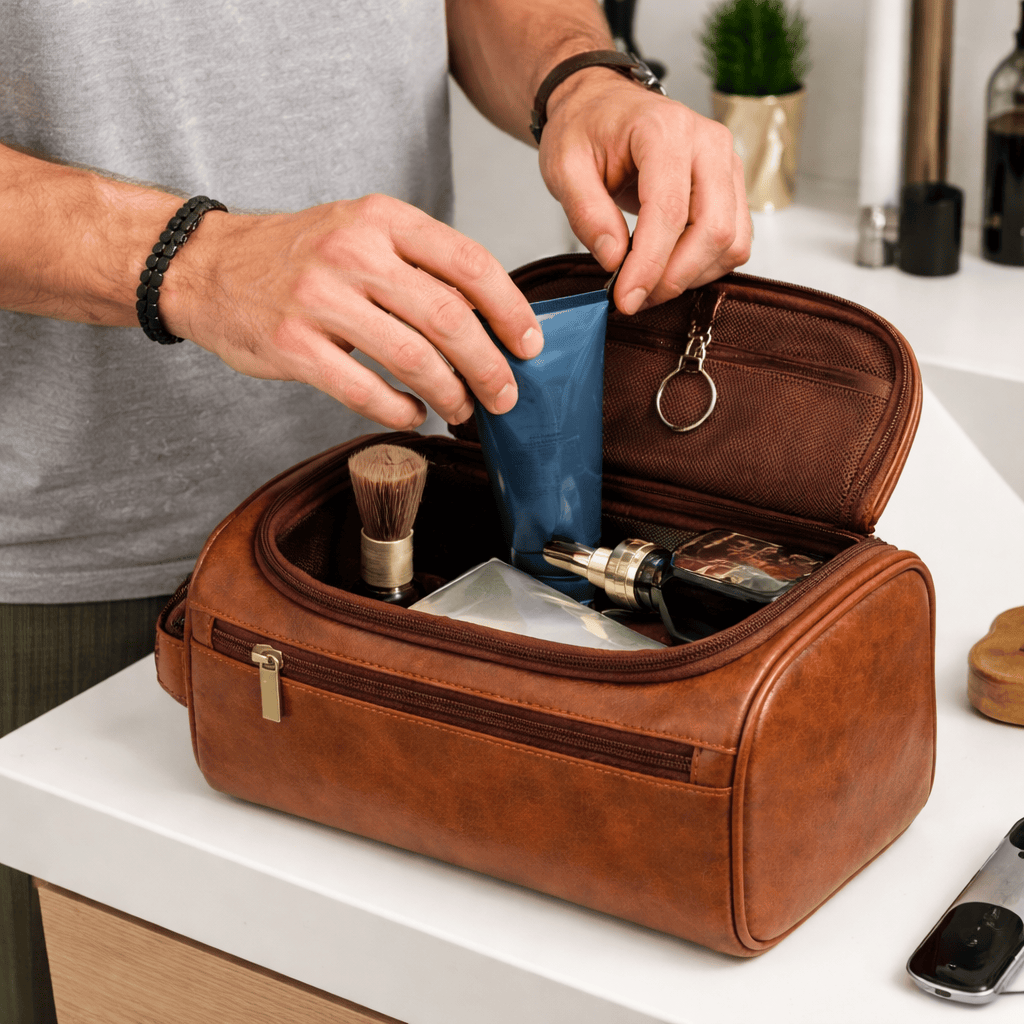 Trousse de toilette vintage