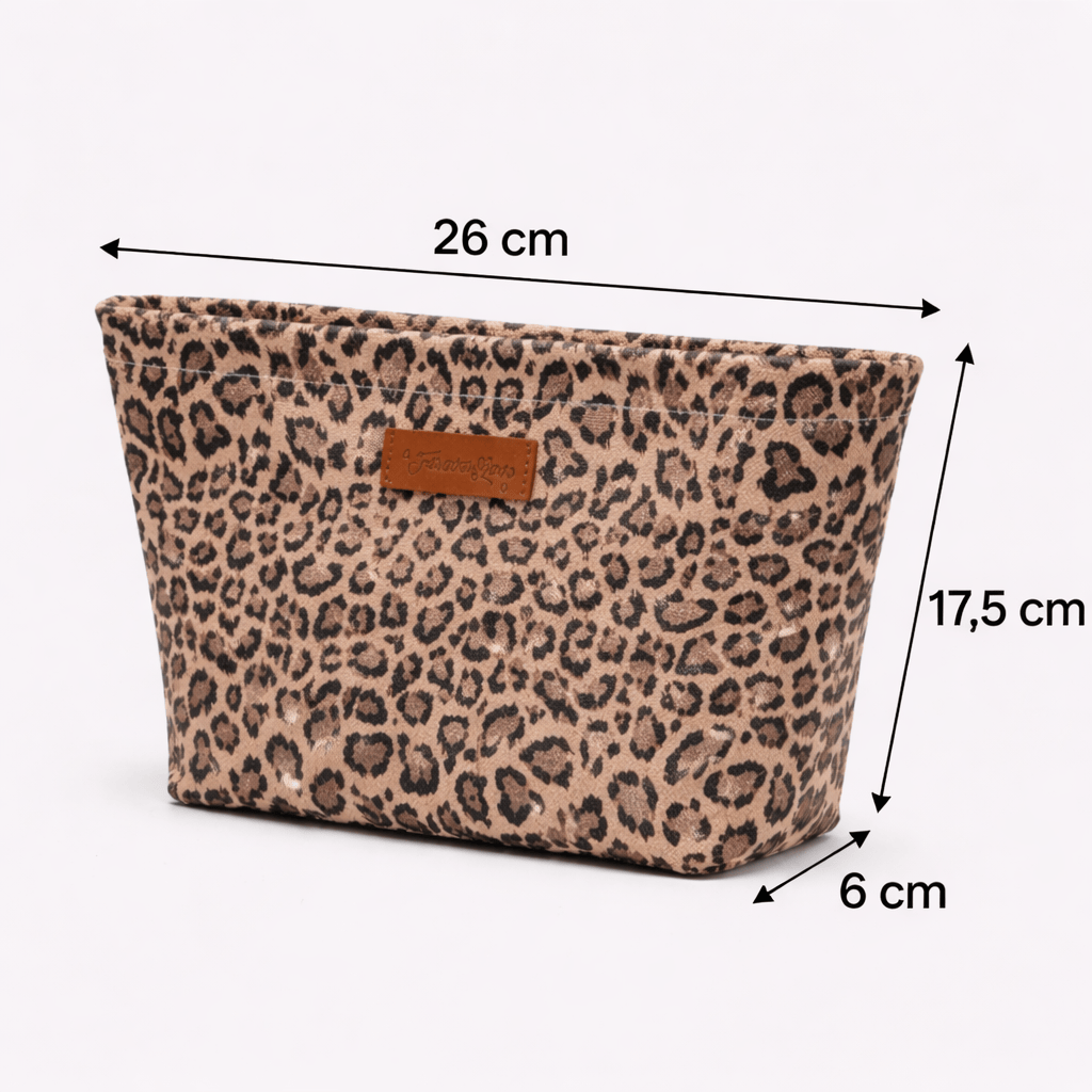 Trousse de voyage léopard