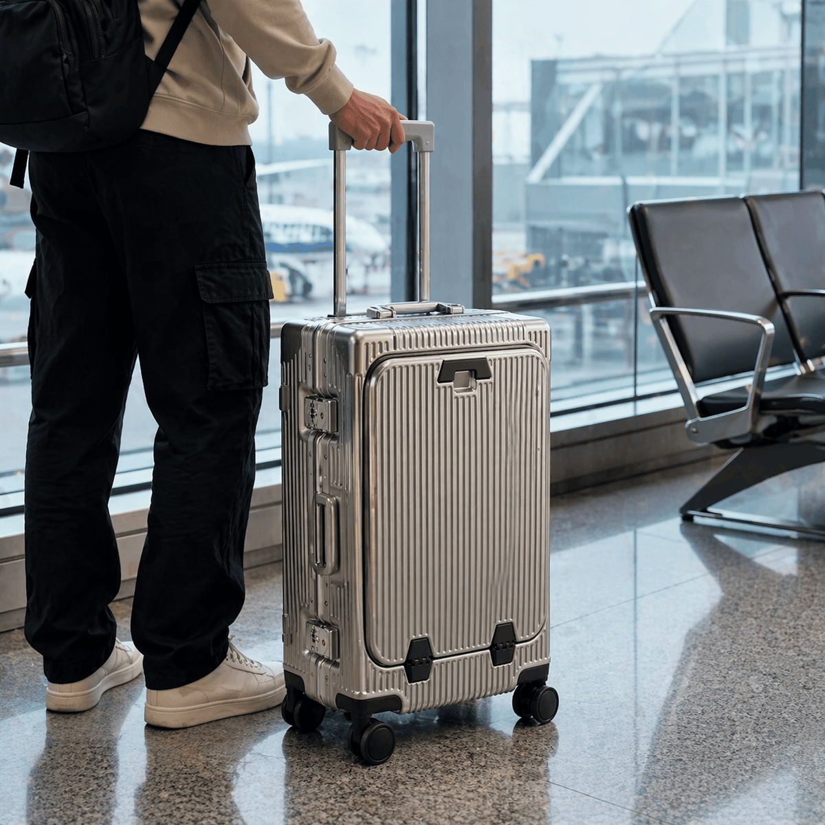 Valise cabine aluminium