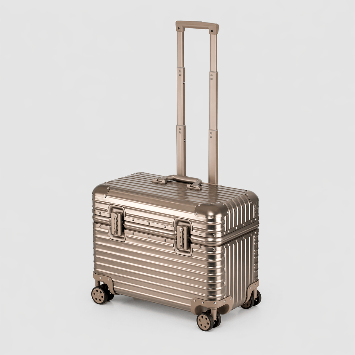 Valise cabine aluminium horizontale