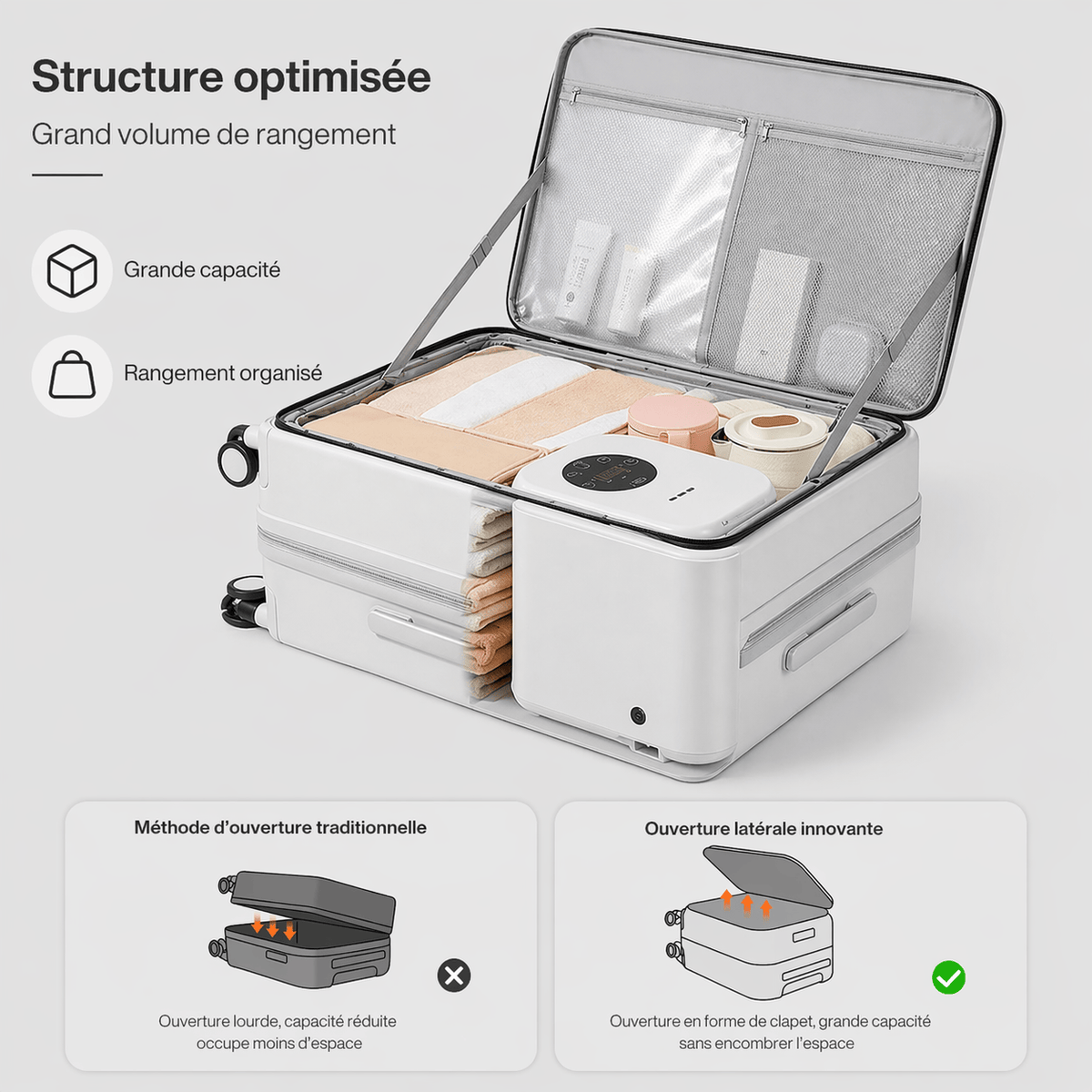 Valise cabine rigide design