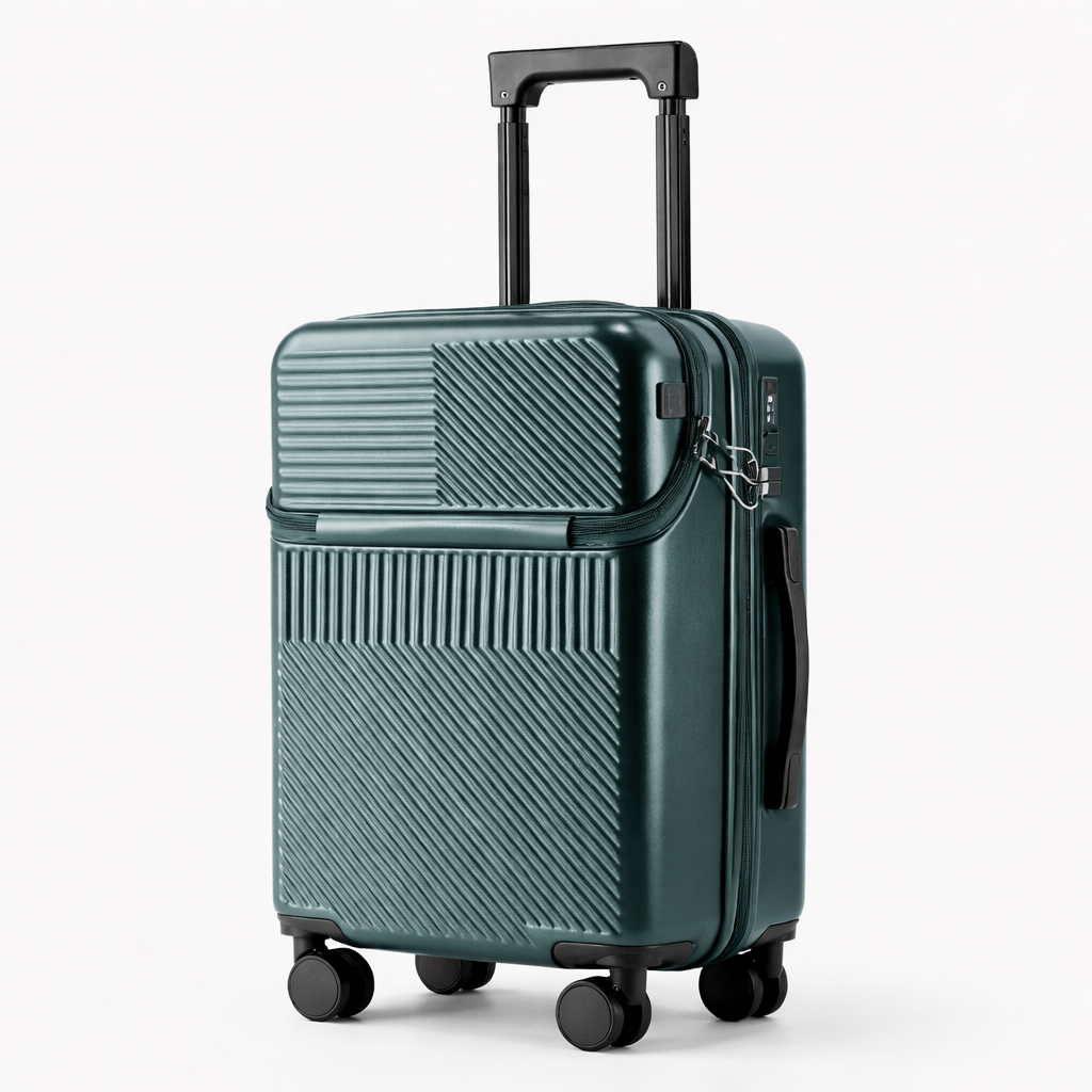 Valise design avec porte gobelet