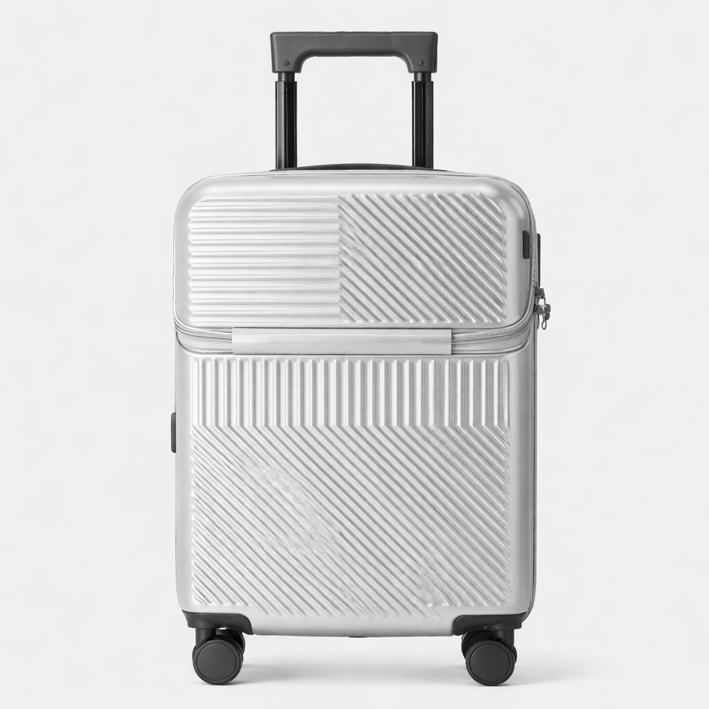 Valise design avec porte gobelet