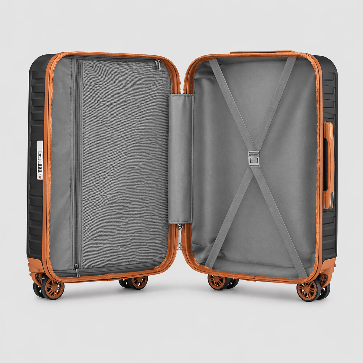 Valise rigide TSA & roulettes 360°