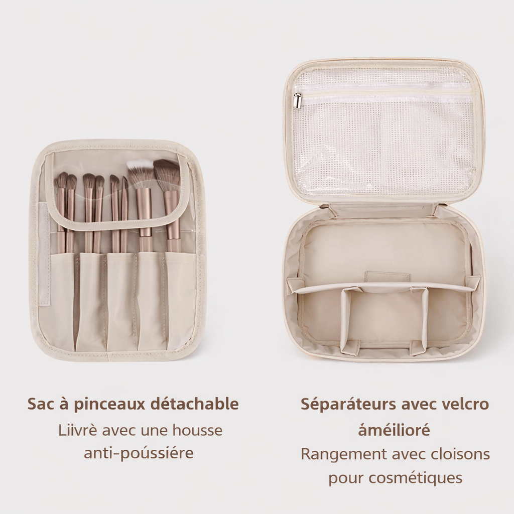 Vanity de voyage rigide